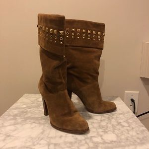 Michael Kors Suede studded boots